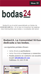 Mobile Screenshot of bodas24.com